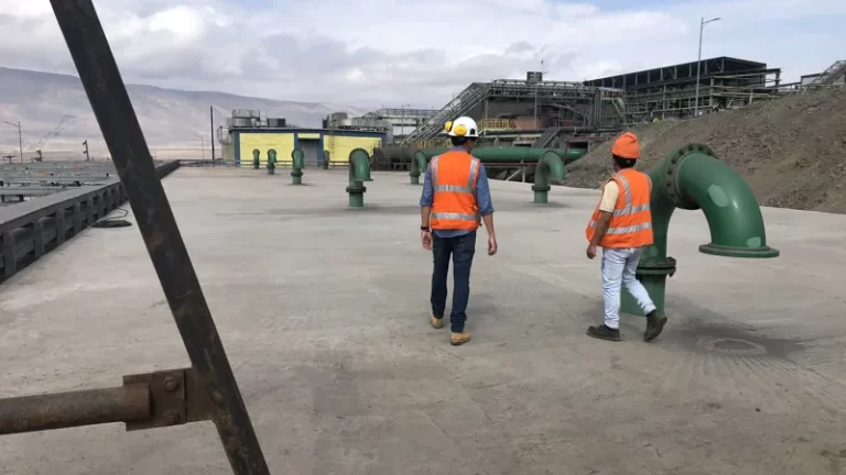 Reusing process water at a Peruvian iron ore mine