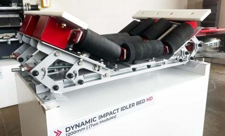 Transforming conveyor efficiency: Tru-Trac’s EXHD Dynamic Impact Idler Bed